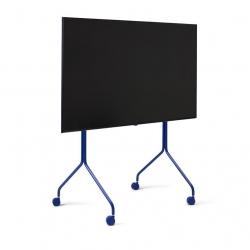 Pedestal Moon Rollin' Tall TV Stander