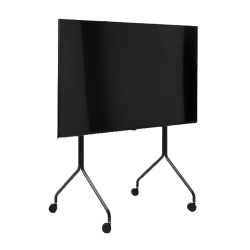 Pedestal Moon Rollin' Tall TV Stander