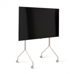 Pedestal Moon Rollin' Tall TV Stander