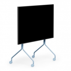 Pedestal Moon Rollin' TV Stander