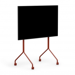 Pedestal Moon Rollin' Tall TV Stander
